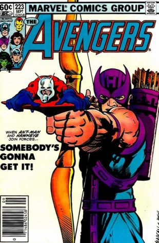 The Cover to Avengers Vol One Issue 223