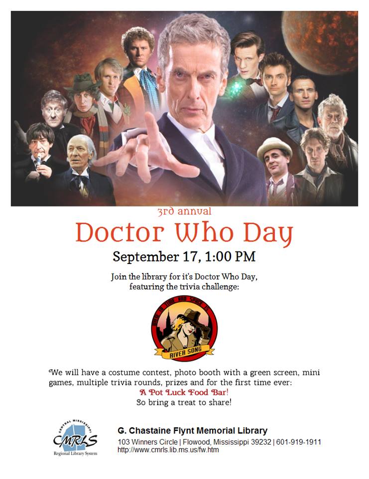 Flowood Library Doctor Who Day 2016