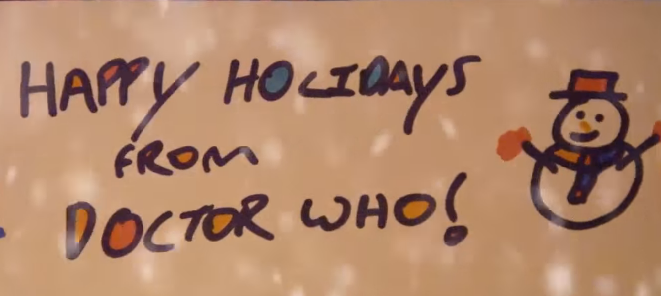 Matt Lucas Wishes Doctor Who Fans Happy Holidays