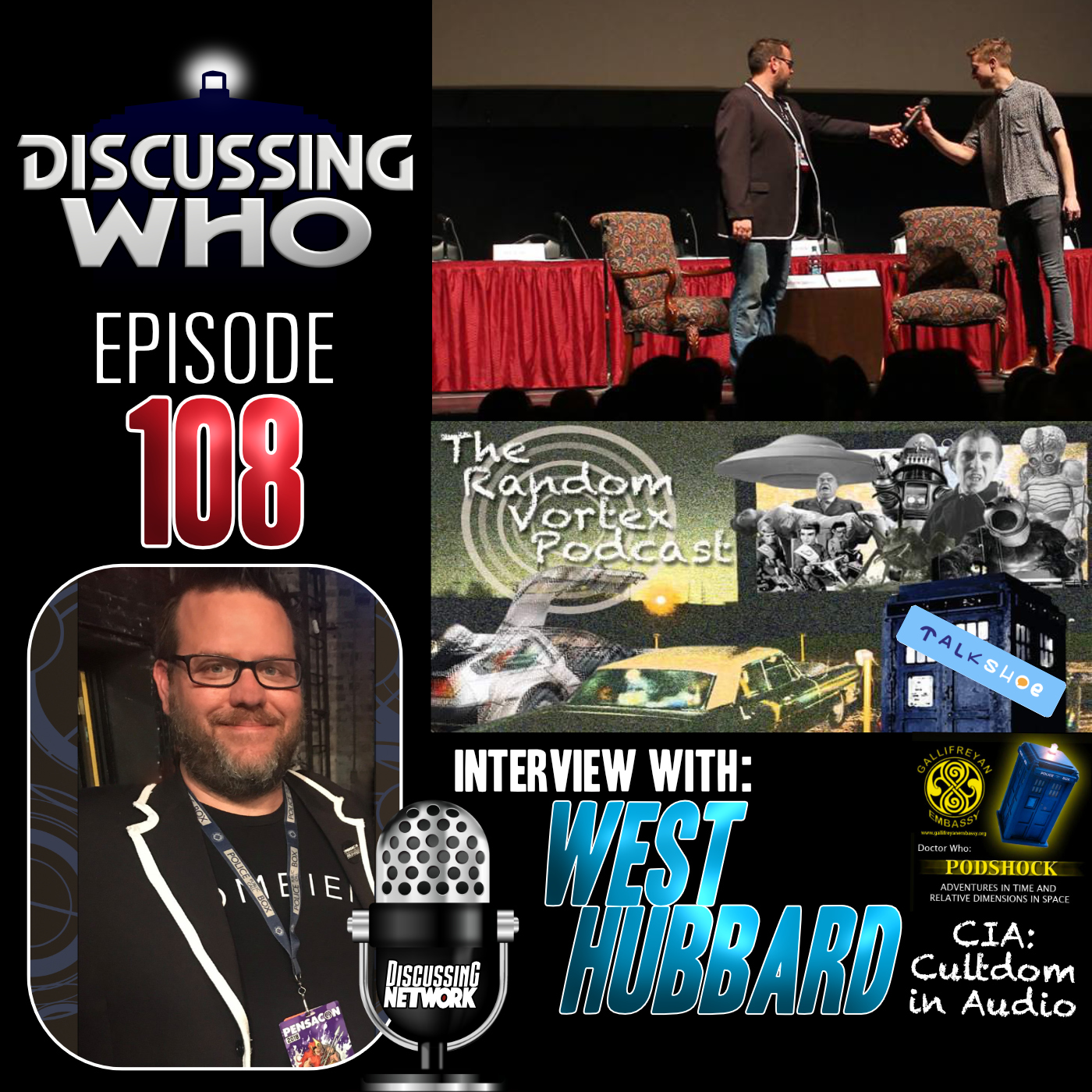 Interview with West Hubbard of Cutldom in Audio, Doctor Who Podshock, Pensacon and more